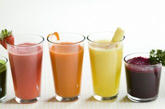 Pisua galtzeko zuku dieta