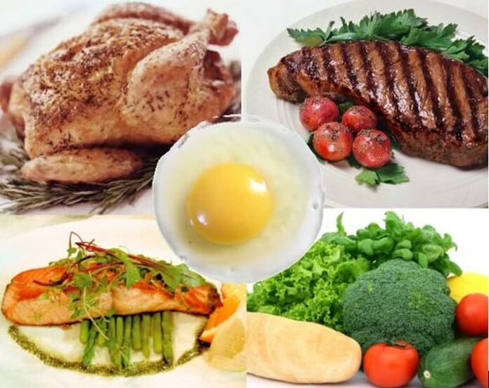 Pisua galtzeko 14 eguneko proteina dieta menuan sartutako platerak